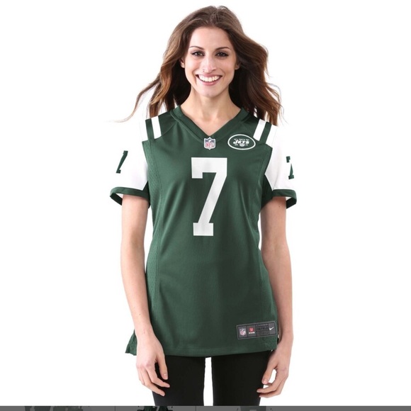 Geno Smith New York Jets Official Nike Women’s Game Jersey – Green - Picture 2 of 9